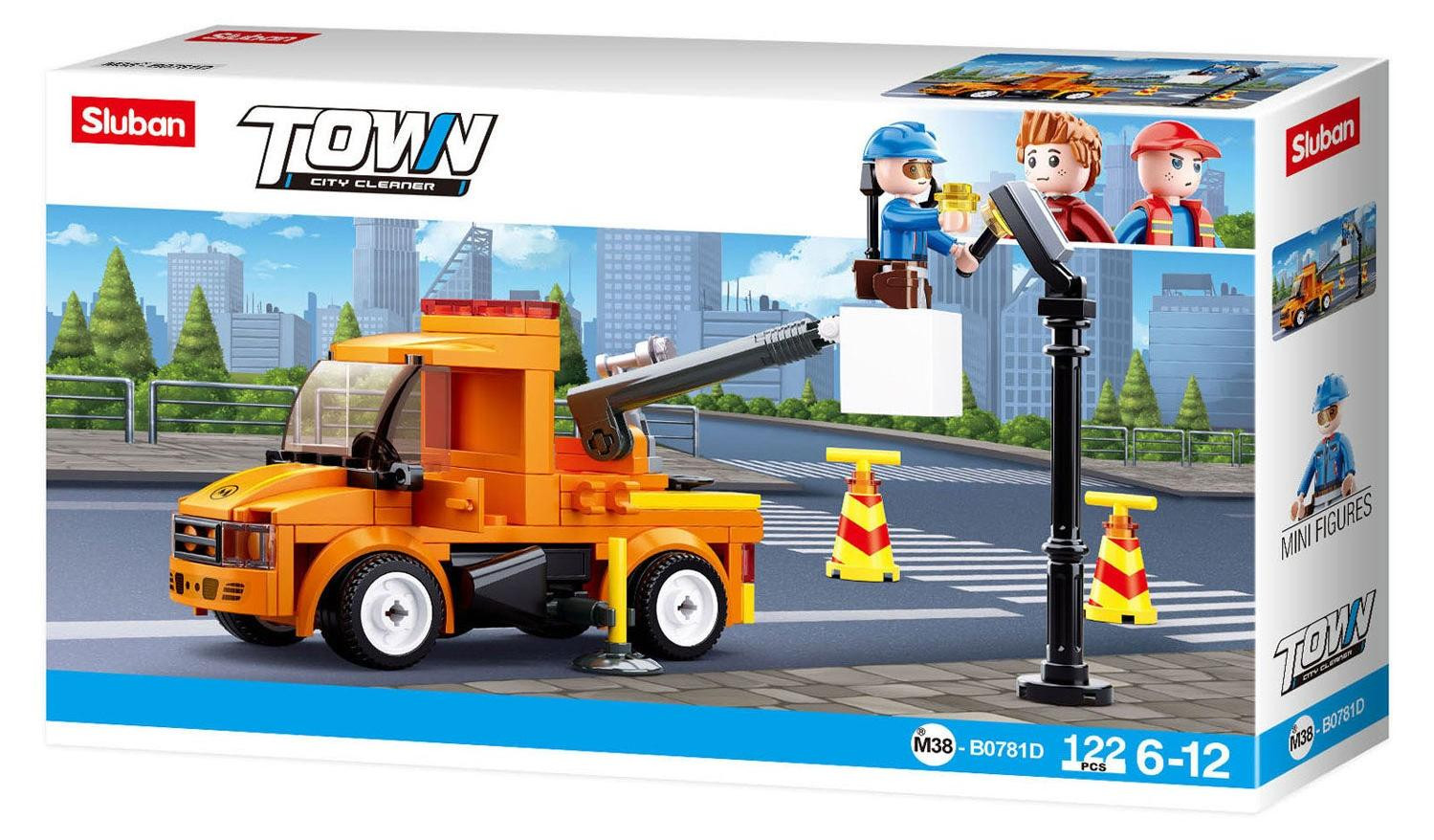 Sluban Lampenwagen B0781D