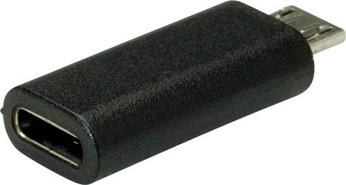 Value USB 2.0 Adapter [1x USB 2.0 Stecker Micro-B - 1x USB-C Buchse]