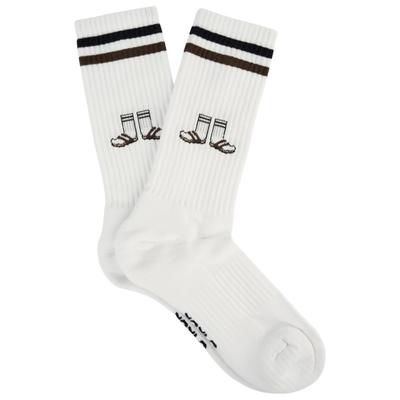 LAKOR - Socks&Sandals Socks - Multifunktionssocken 43-46 | EU 43-46 weiß