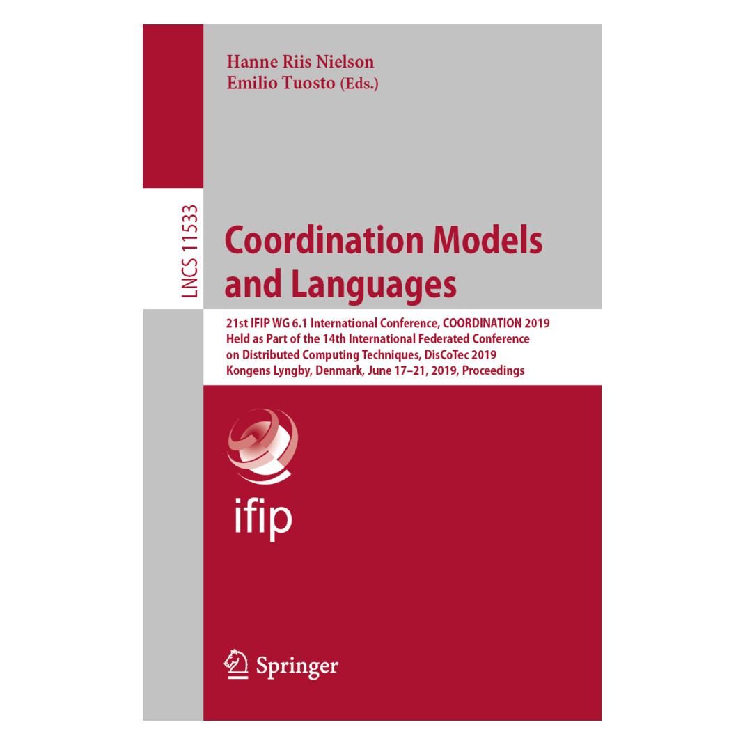 Springer Coordination Models and Languages (Englisch, Softcover, Emilio Tuosto, Hanne Riis Nielson) (56071899)