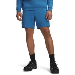 UNDER ARMOUR Essential Fleece Shorts Herren 430 - aegean blue/aegean blue XS