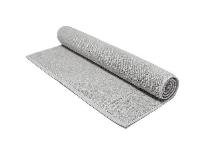 Living Home Badteppich Softfeel Silver Baumwolle 50 x 80 cm Rechteckig - Badteppich