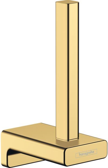 Hansgrohe AddStoris Reservepapierhalter 41756990 Wandmontage, Metall, polished gold optic