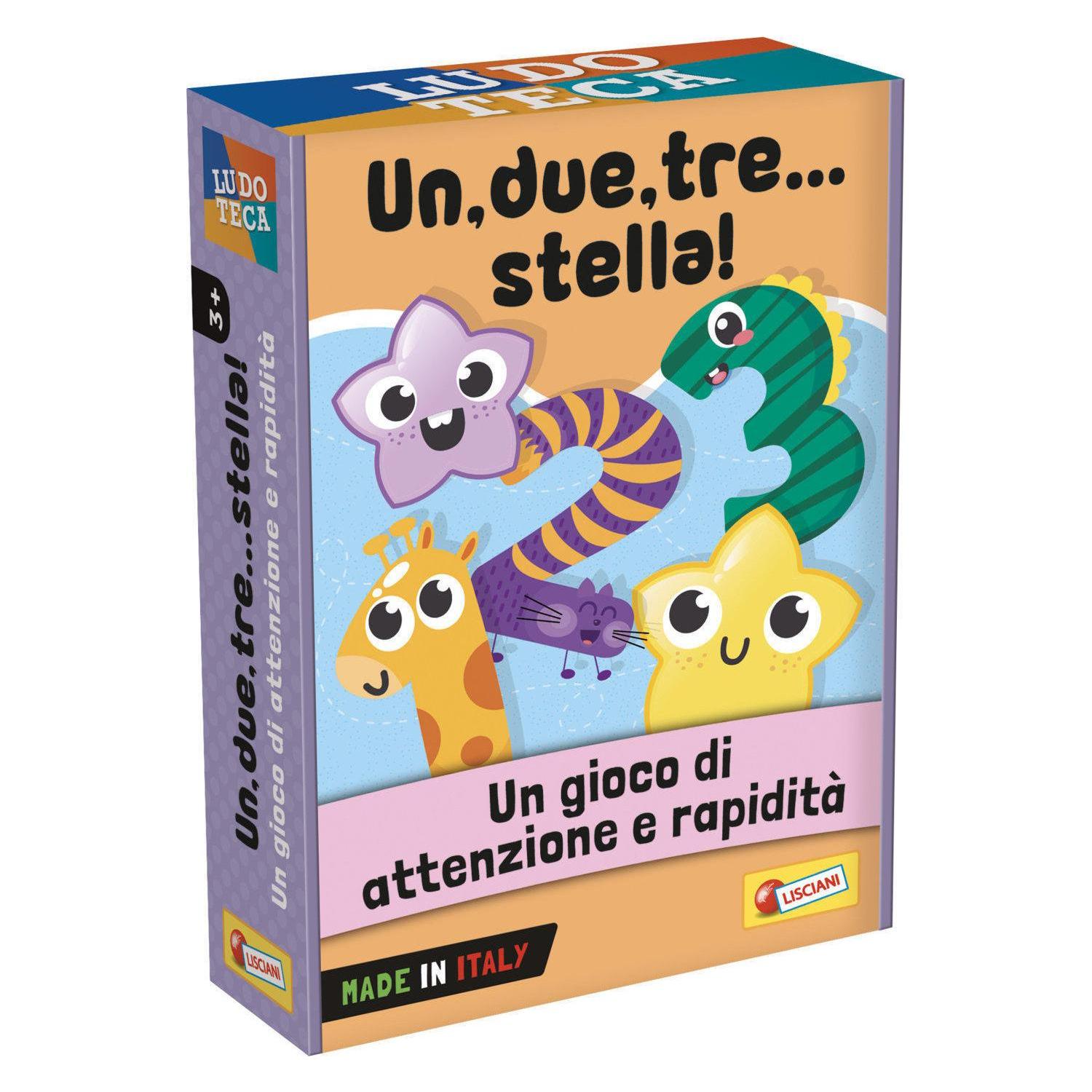 Lisciani Games Playroom Children's Cards 123 Star, 100569 (40708555)