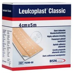 BSN Leukoplast Classic Elastic Wundschnellverband Pflaster - 4 cm x 5 m 1 St