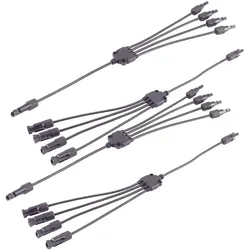 S-Impuls, Zubehör Stromerzeuger, PV4 T-Adapterkabel, 4mm2, 4/1, (paar), 2er-Set