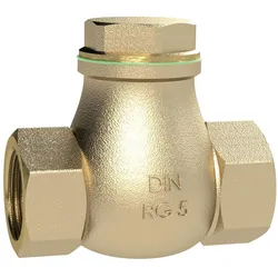 Riegler, Zubehör Druckluftwerkzeug, Rückschlagklappe Rotguss DN40 G1.1/2 PN maximal 16 bar