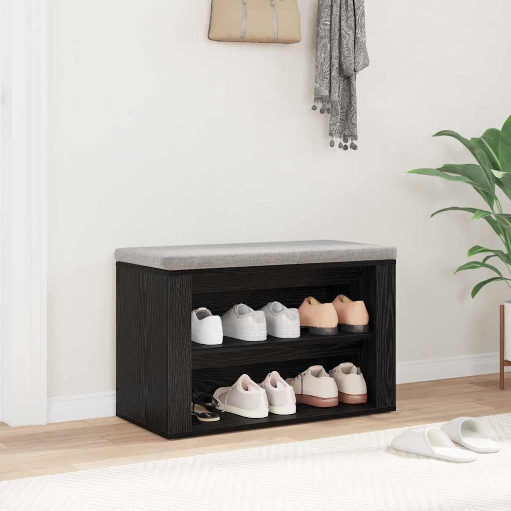Norden Home 6 Pair Shoe Rack Black 6