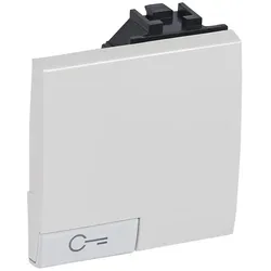 Legrand N4915M2FN Wippe + Schlüssel 2-Modulig Weiss