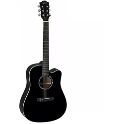 Duke Guitars D-MC-Cut Black - Westerngitarre