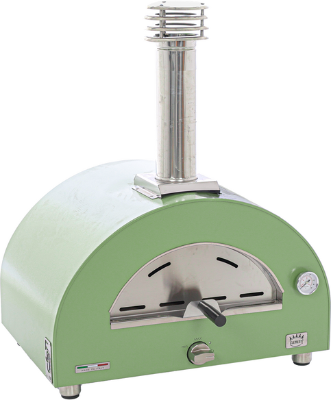 Clementi Remida - Forno a gas per pizza da esterno - Camera di cottura 60 x 40 cm - 1 Pizza - Verde