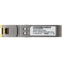 Exsys Industrial SFP Transceiver, Kupfer RJ45, 1Gbit/s, Transceiver, Kupfer