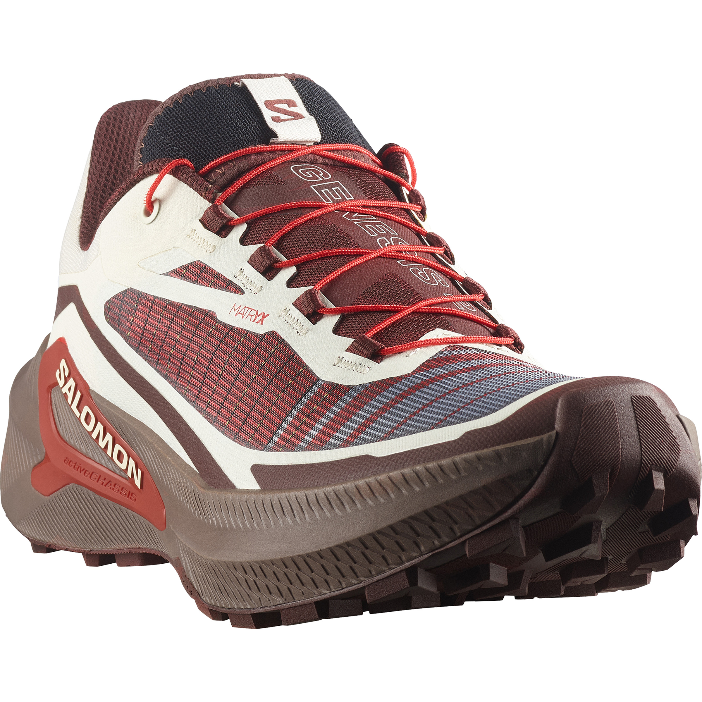 Salomon Genesis 2 Herren Trailrunningschuhe rot Größe 44 Trailrunning | Laufen