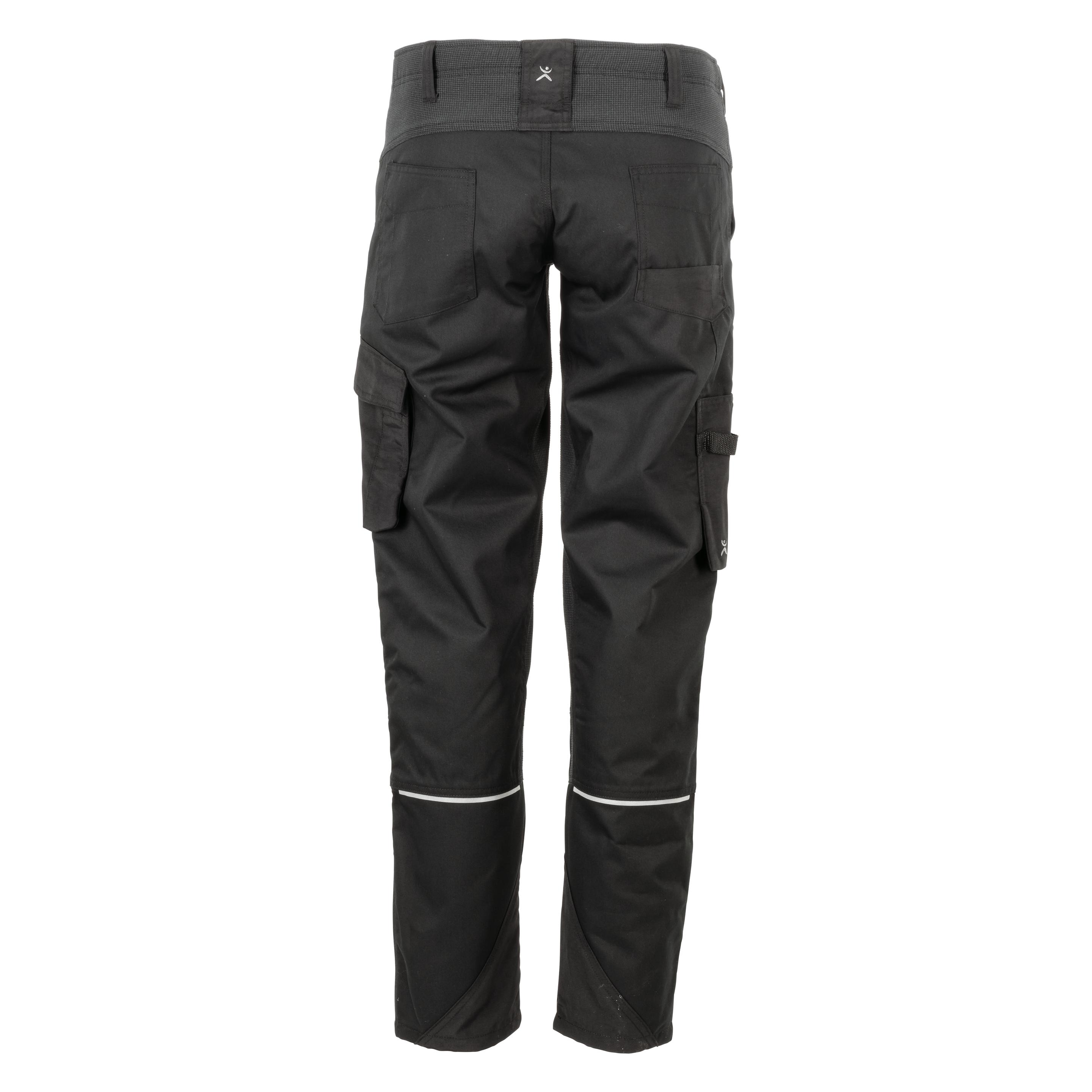 Planam Norit Arbeitshose Damen Bundhose schwarz Grösse 42 (42) (6410042)