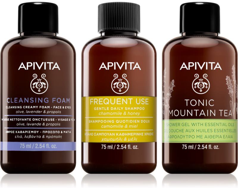 Apivita Ready To Go Set travel set