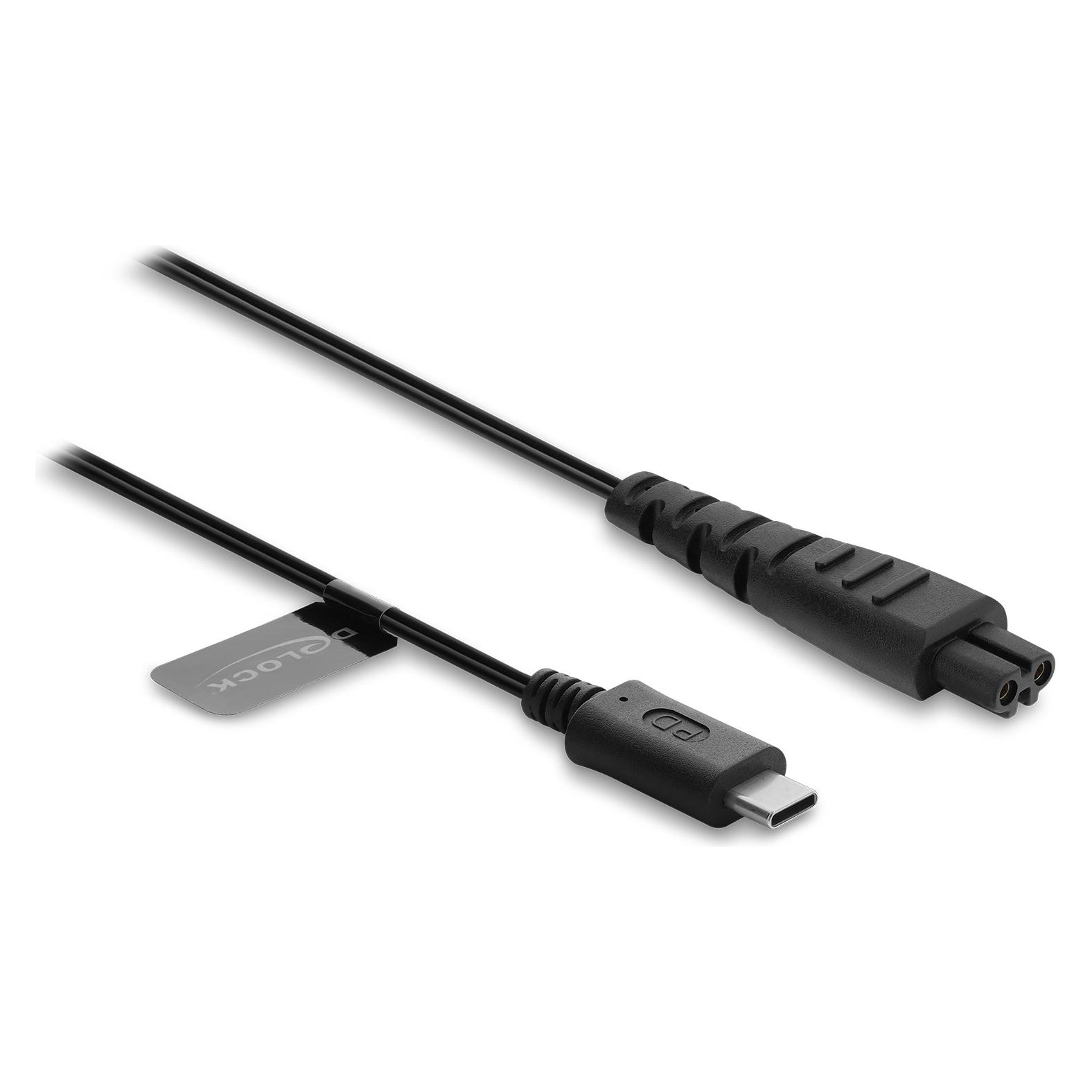Delock USB Type-C Ladekabel 5 V für Elektrorasierer kompatibel mit Remington HC4250, MB4200, MB6850, XR13 (1.20 m, 5 W) (91796)