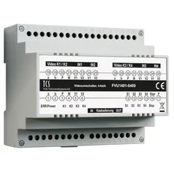 TCS Tür Control Videosignalumschalter 4-fach FVU1401-0400