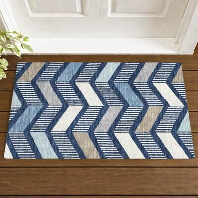 Addison Rugs Machine Washable Indoor/ Outdoor Modern Corinna Chantille Rug