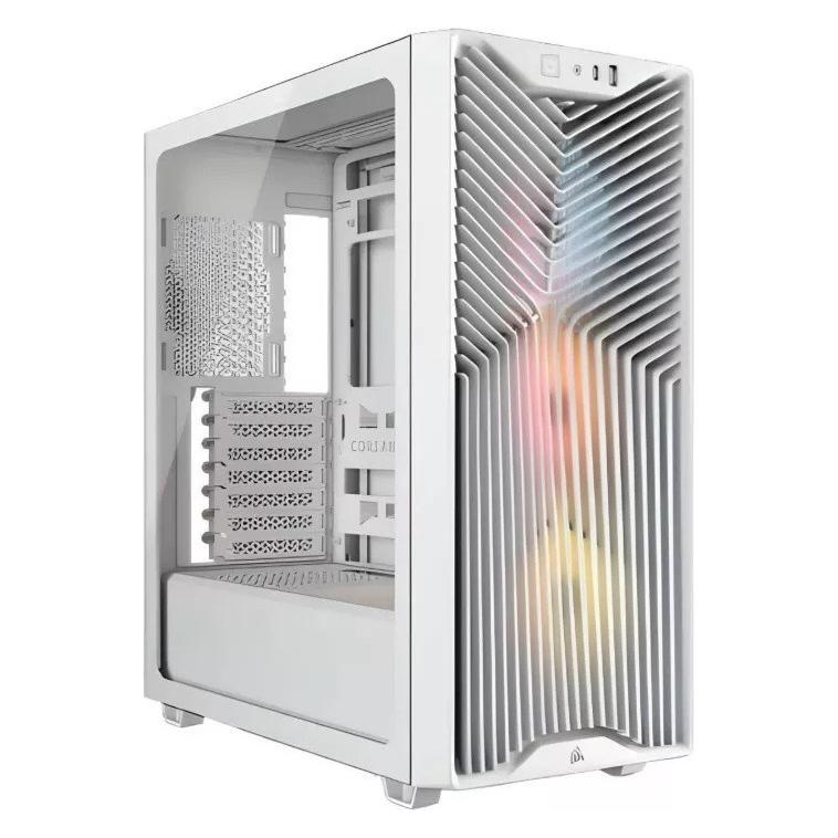 Corsair 3200D RS ARGB Mid-Tower Performance Case, White (ATX, mATX, Mini-ITX) (CC-9011345-WW)