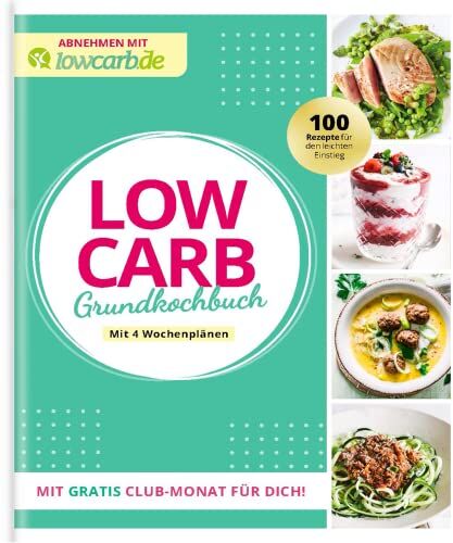 Redaktion LOWCARB.de - Lowcarb Grundkochbuch: Abnehmen mit lowcarb.de - Preis vom 02.10.2026 23:42:20 h