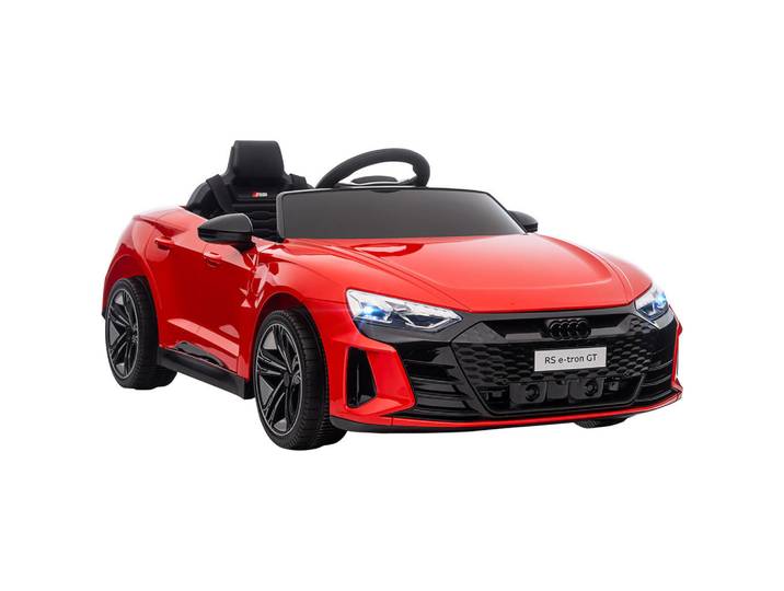 ComfortXL Kinder-Elektroauto De-06287 Audi RS lizenziert mit Fernbedienung Rot/Schwarz, Kunststoff, Metall, 58x41x103 cm, Freizeit & Co, Gartenspielzeug, Kinder-Elektrofahrzeuge