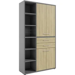Manjana Aktenschrank Kombination TEXAS - B/H/T ca. 116.50x215.40x40.00