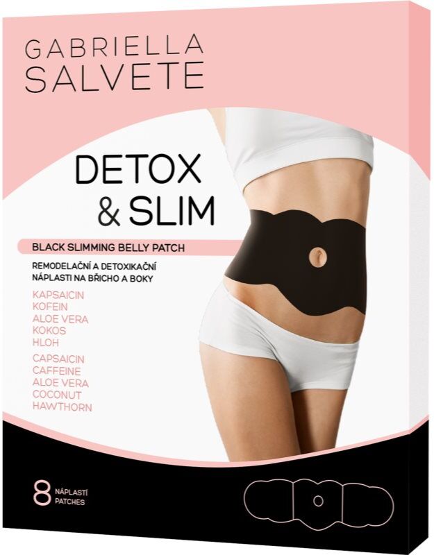 Gabriella Salvete Belly Patch Detox Slimming traitement patch remodelant ventre et hanches 8 pcs