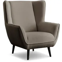 Exxpo by Gala Sessel Amarillo Stoff Taupe Salvador