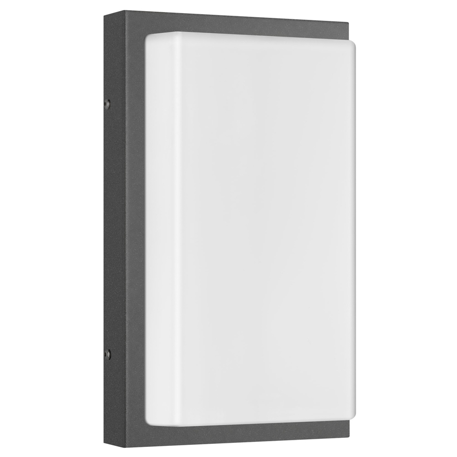 LCD LED-Wandaußenleuchte mit Sensor 29x17cm graphit 058LEDSEN 8033239484060