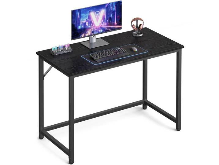 GAMINGTISCH Schwarz B: 100 cm