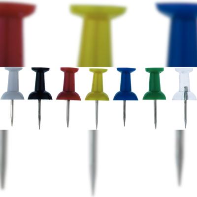 Alco Pinnwandnadel Kunststoff sortiert 12mm 600 ST