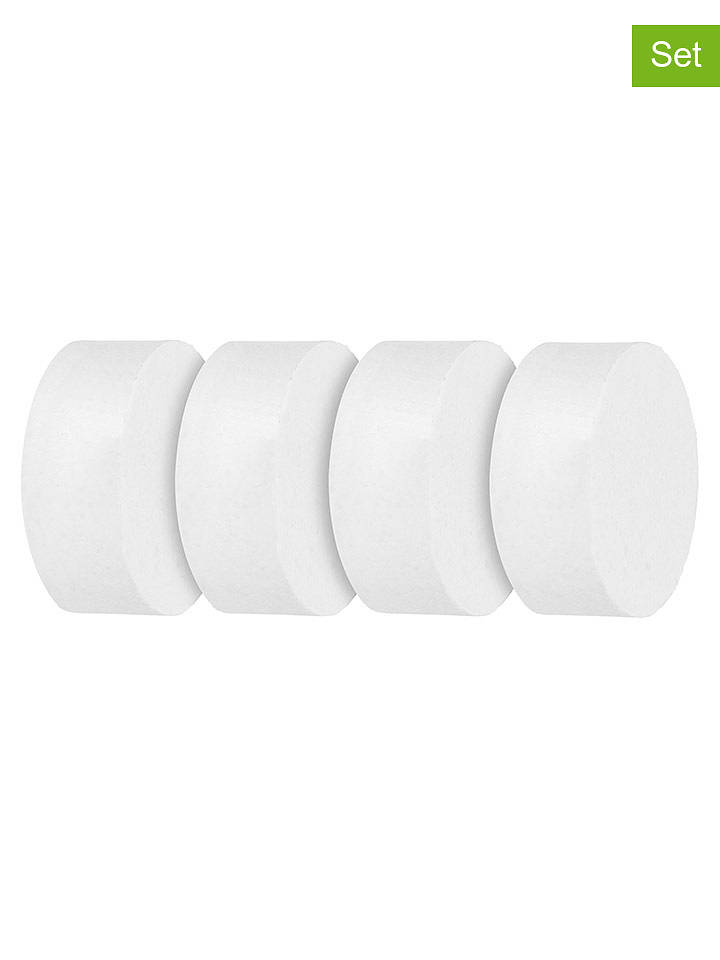 Wenko 4er-Set: Nachfüll-Luftentfeuchter in Grau - 4x 500 g - onesize