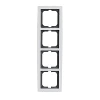 Rahmen 4-fach weiß, Retail