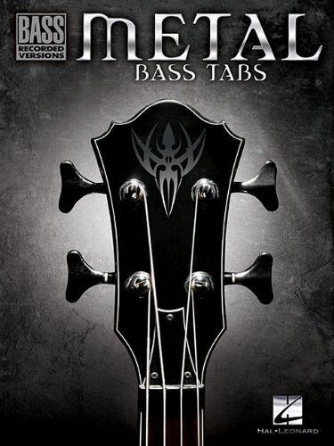 Various - Metal Bass Tabs: Songbook für Bass-Gitarre (Bass Recorded Versions) - Preis vom 09.10.2026 07:28:09 h