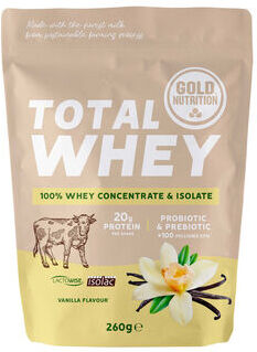 GOLDNUTRITION Total Whey Vanilla Flavour 260 gr
