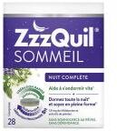 ZzzQuil Sommeil Nuit Complète 28 Jours 28 Comprimés - Boîte 28 comprimés