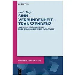 Sinn - Verbundenheit - Transzendenz, Fachbücher von Beate Mayr