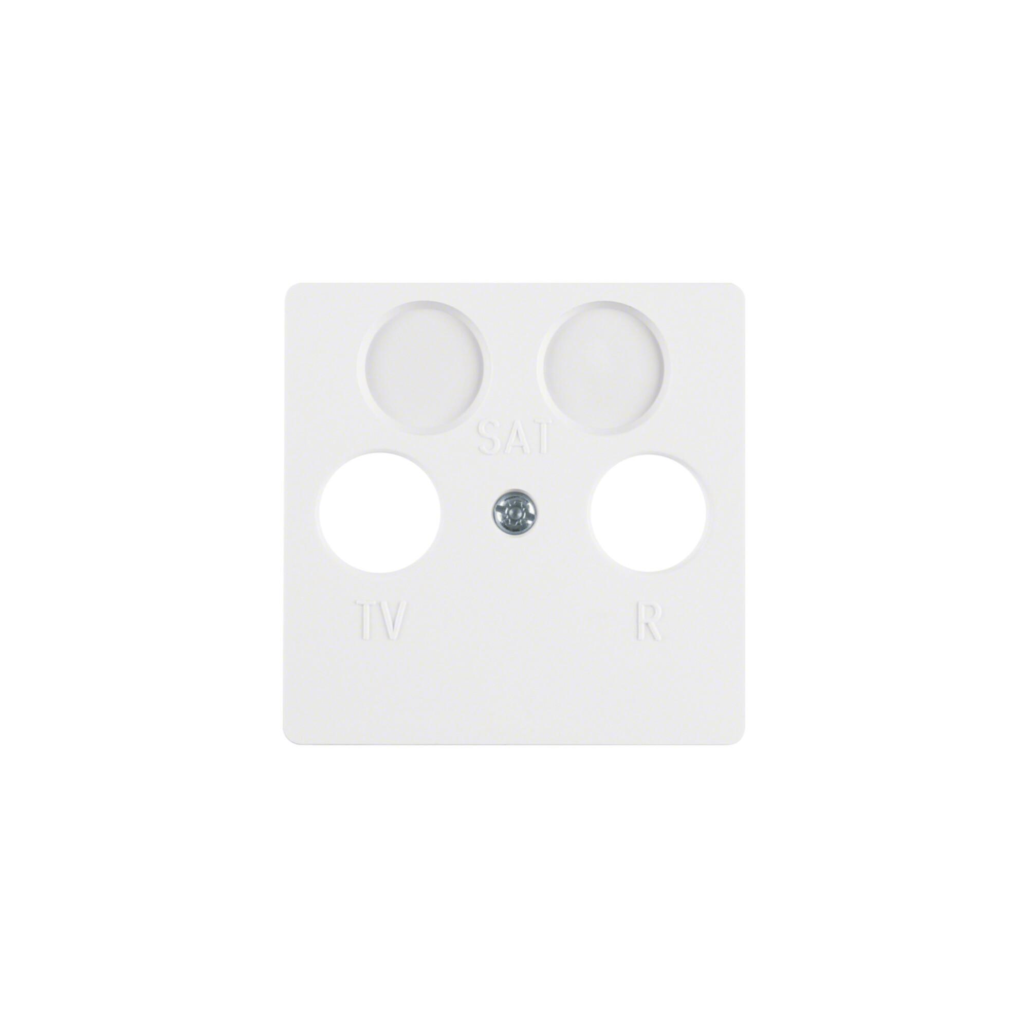Berker Zentralplatte pws f.2-loch Ant.-Dose 148609)