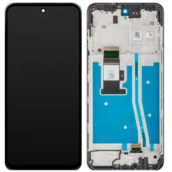 Motorola Display Unit für Moto G53, Schwarz (Display, Motorola Moto G53), Mobilgerät Ersatzteile, Schwarz