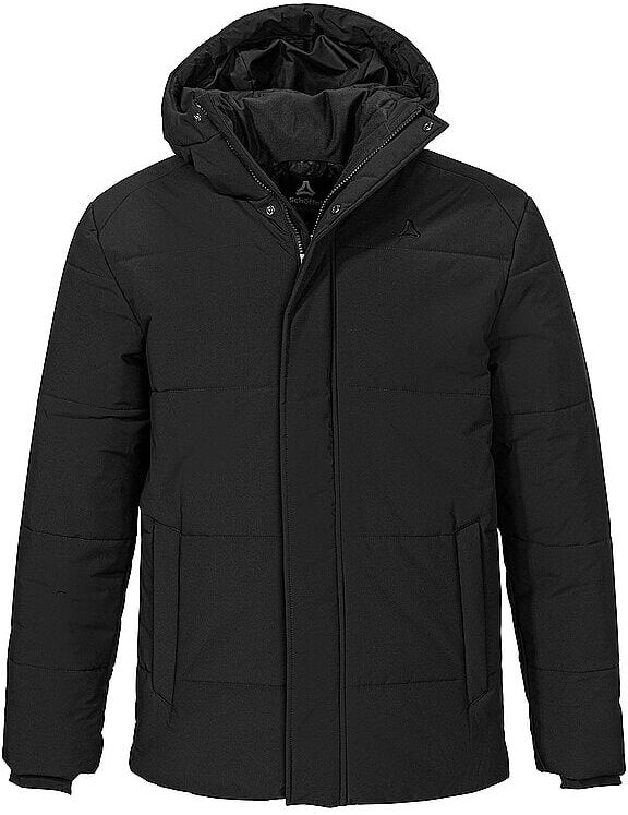 SCHÖFFEL Herren Winterparka Style Purga Venturi Hoodie schwarz   58 M