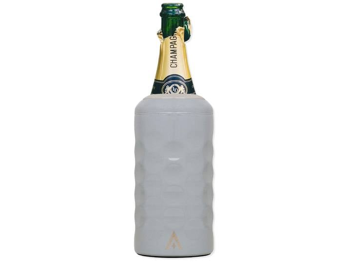 Sekt- & Weinflaschen Kühler Grau