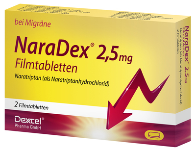 Dexcel Pharma GmbH NARADEX 2,5 mg Filmtabletten 2 St 11311482