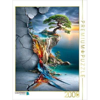 CALVENDO Puzzle Wo Leben durch Stein bricht | 2000 Teile Lege-Größe 90x67cm Foto-Puzzle für glückliche Stunden, von , Calvendo Puzzle