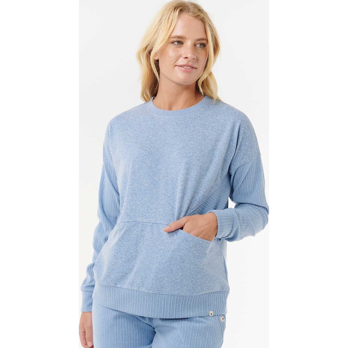 RipCurl Cosy Fleece blue marle (4518) S 0A2WFL_4518_S