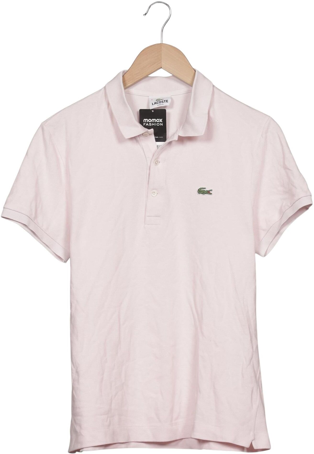 Lacoste Herren Poloshirt, Pink, Gr. M (Lacoste 4), Baumwolle - Second Hand