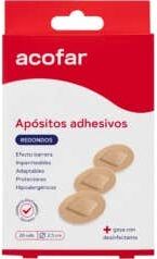 ACOFAR Apósito Adhesivo Redondos 20 uds