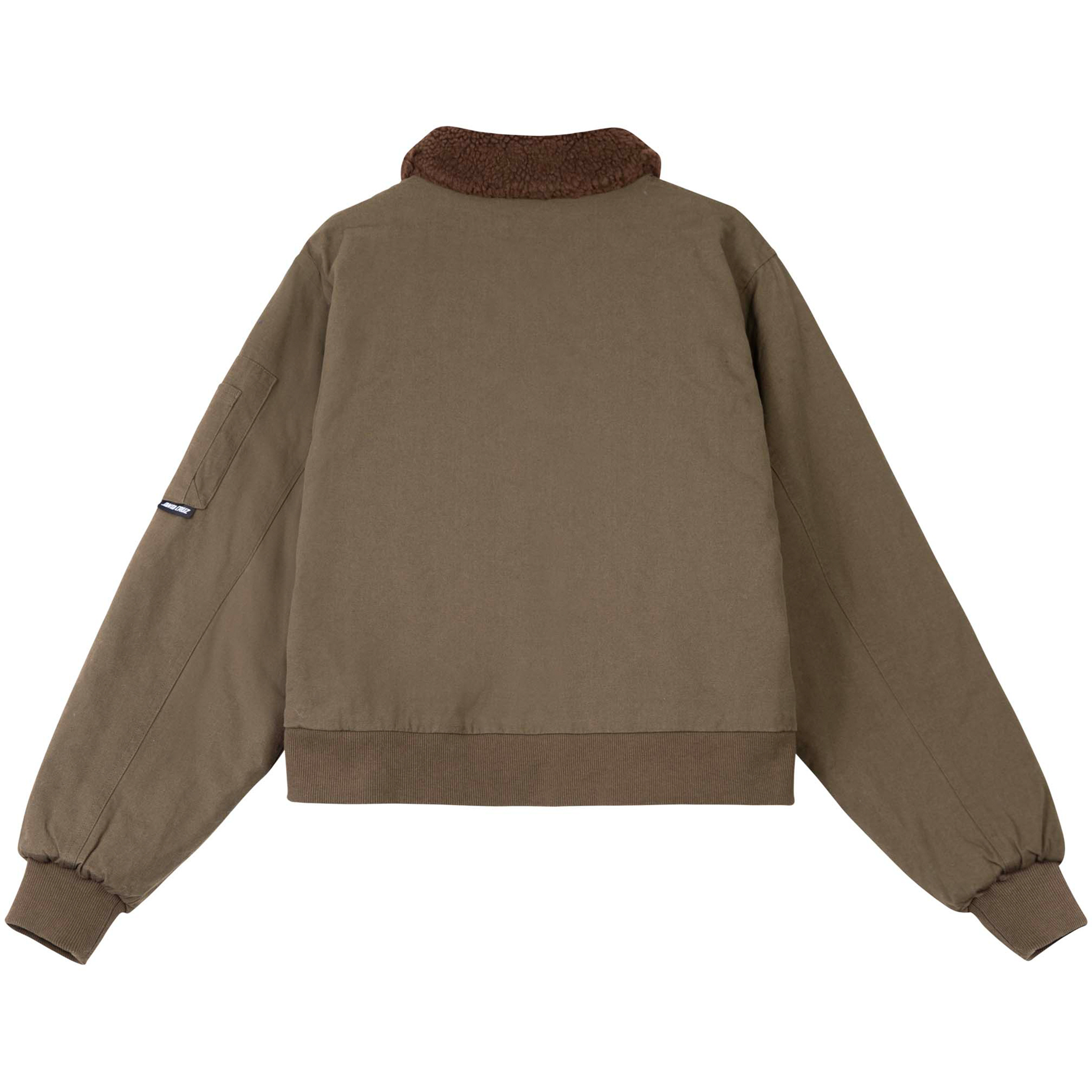 Santa Cruz Pilot Bomber Damen Stoffjacke oliv Größe M Windabweisend