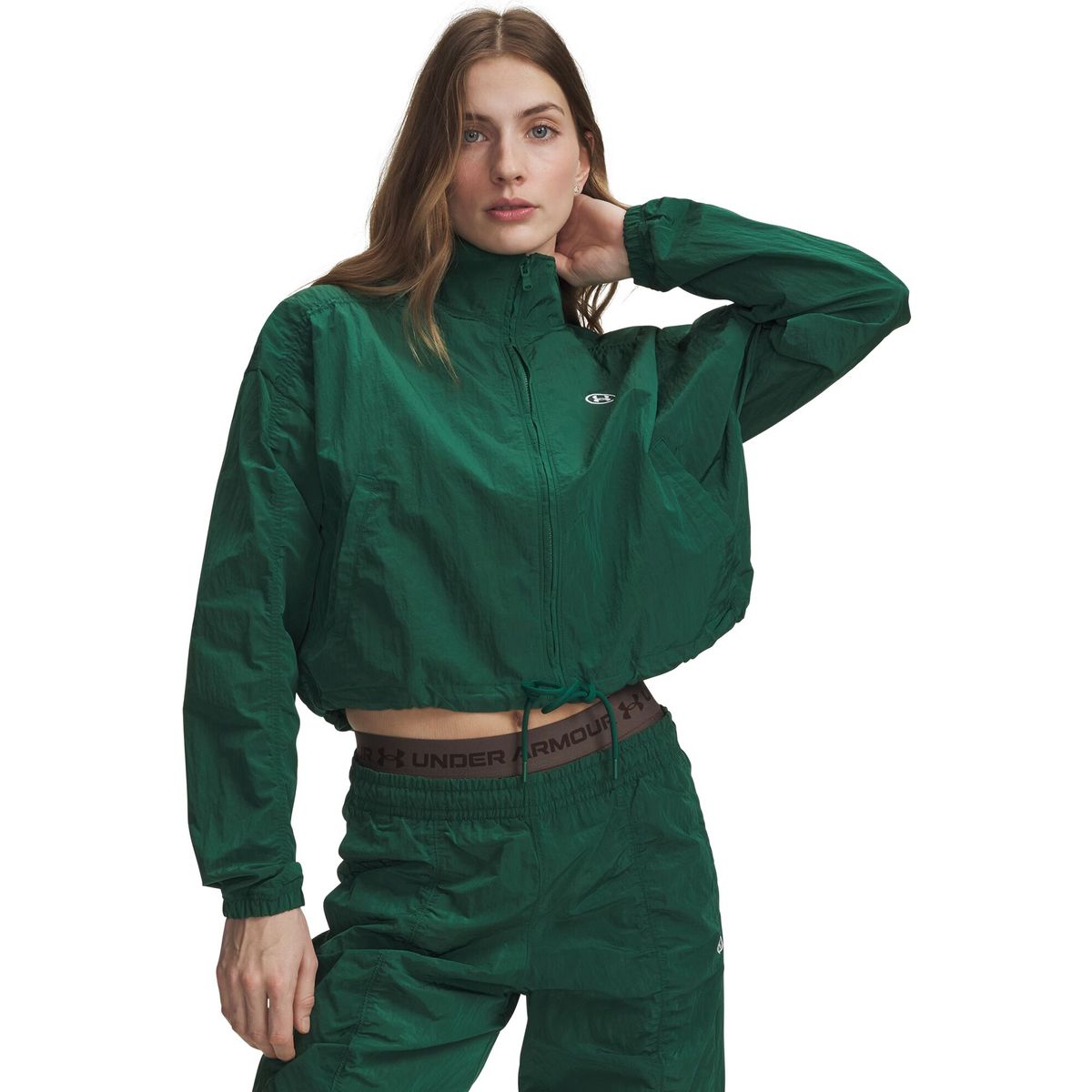 Under Armour Rival Woven Top green white (312) M 6013565-312-MD