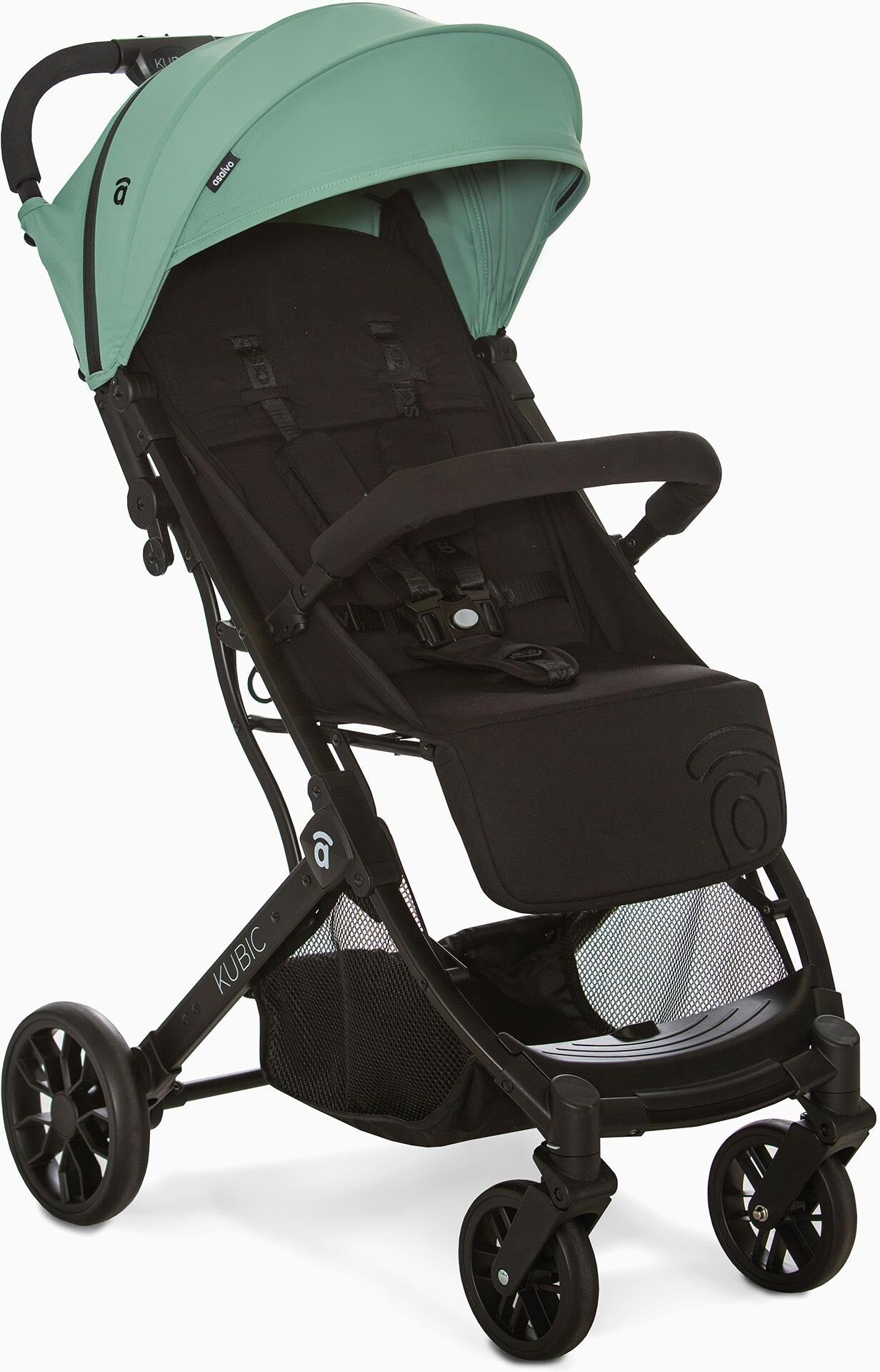 Carrinho De Passeio Asalvo Kubic 2, Green