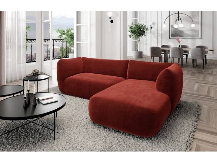 Stoff Ecksofa Madrid L-Form